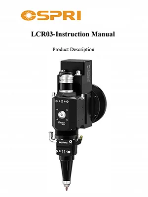 3kW 3D Robotic Laser Cutting Head (Manual Focus)
