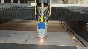 GH15B Fiber Laser Cutting Head for 22mm Carbon Steel Cutting