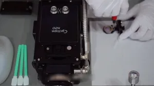 Upper Collimation Protection Glass Maintenance