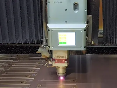 4kW Laser Scanner Cutting Head