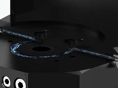 Full optical water cooling for enhanced durability